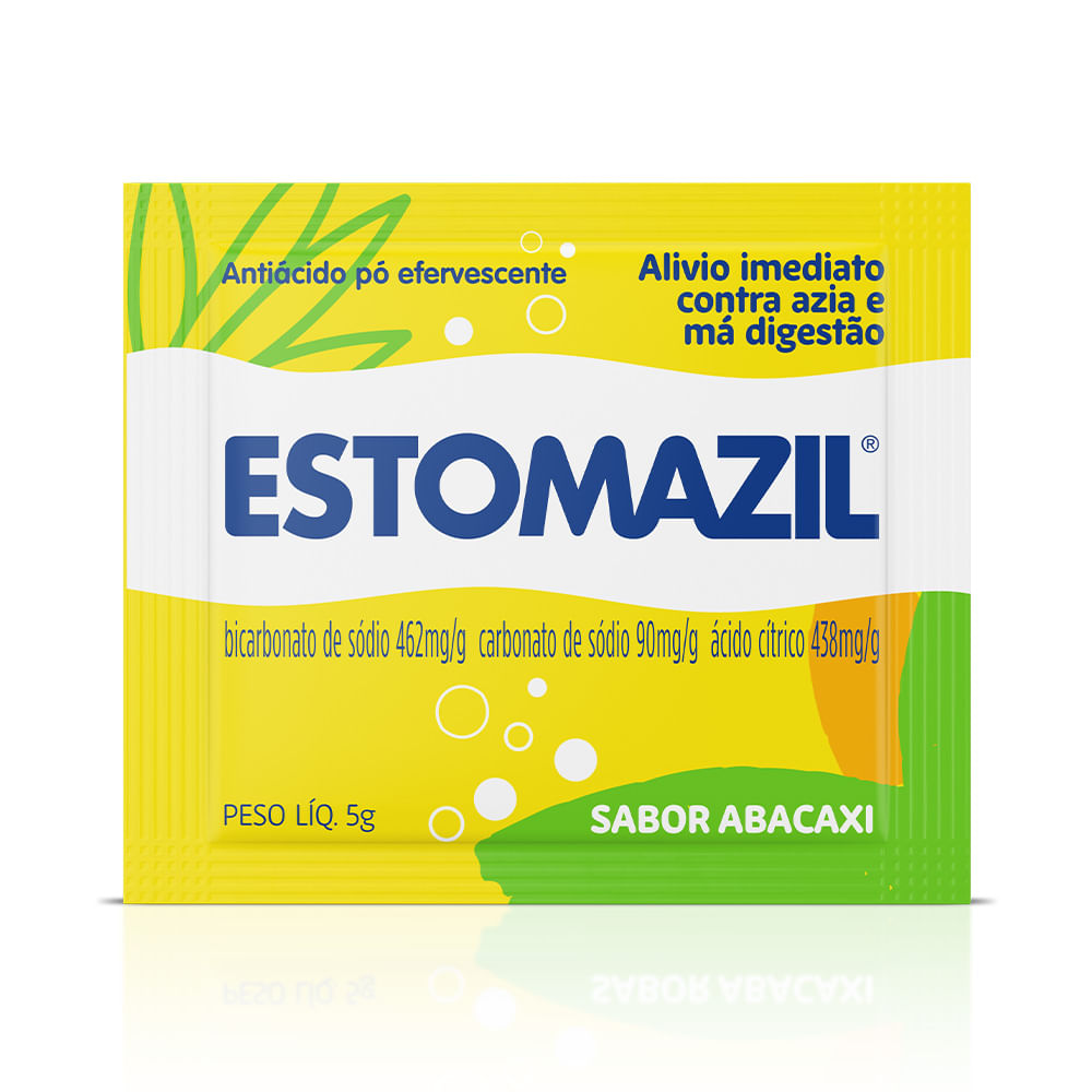 Antiácido Estomazil Pó Efervescente Abacaxi 5g