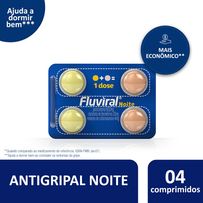 Fluviral Noite 4 Comprimidos Revestidos
