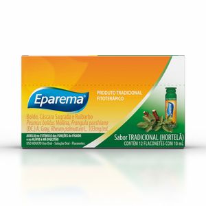 Eparema Hortelã Tradicional 12 flaconetes 10ml