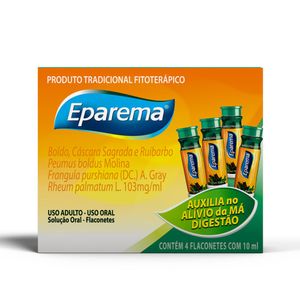 Eparema Hortelã Tradicional 4 Flaconetes 10ml
