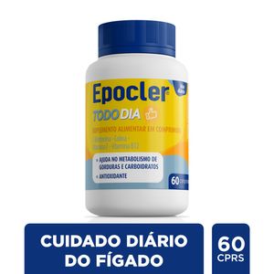 Suplemento Alimentar Epocler Todo Dia 60 Comprimidos