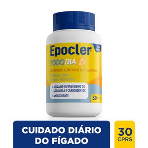 Suplemento Alimentar Epocler Todo Dia 30 Comprimidos
