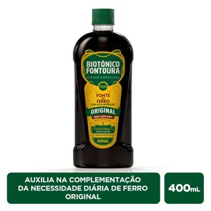 Biotônico Fontoura Suplemento de Ferro Original 400ml