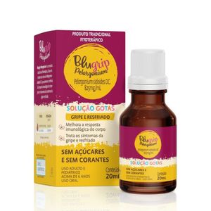 Blugrip Pelargonium 825mg/ml Solução em Gotas 20ml