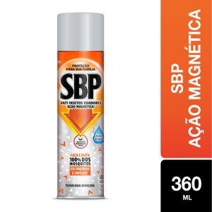 Inseticida Aerossol SBP Ação Magnética Base Água 360ml