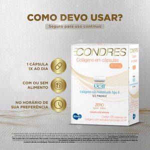 Condres Colágeno 90 cápsulas