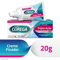 Creme Fixador De Dentadura Ultra Corega 20g