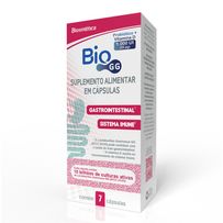 Suplemento Alimentar Bio GG 10BI + 1.000UI Biosintética 7 Cápsulas