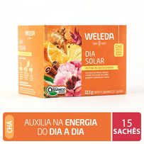 Chá Orgânico Weleda Dia Solar 15 Sachês de 1,5g Cada