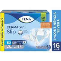 Fralda Geriátrica Tena Dermacare Slip EG 16 Unidades