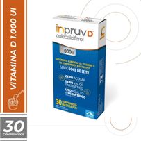 Inpruv D 1.000 U.I Apsen 30 Comprimidos Mastigáveis