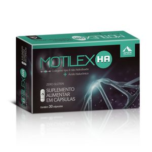 Suplemento Alimentar Apsen Motilex HA Colágeno Não Hidrolisado + Ácido Hialurônico 30 Cápsulas