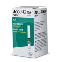 Accu-Chek Active Para Controle De Glicemia 50 Tiras