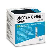 Tiras para Controle de Glicemia Accu-Chek Guide 25 Tiras