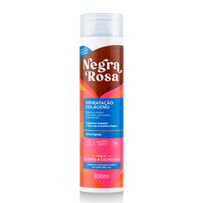 Shampoo Negra Rosa Hidratação Colágeno Crespas e Cacheadas 300ml