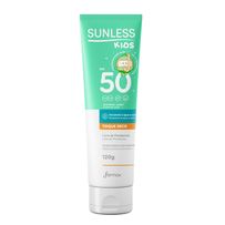 Protetor Solar Sunless Kids Toque Seco FPS50 120G