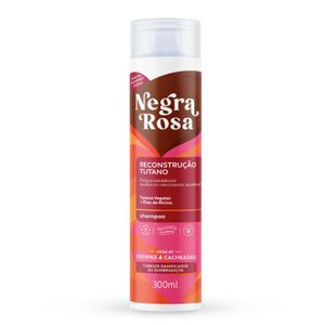 Shampoo Negra Rosa Reconstrução Tutano Crespas e Cacheadas 300ml