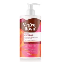 Creme para Pentear Negra Rosa Cabelos Crespos 500ml