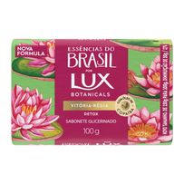 Sabonete Em Barra Lux Botanicals Essências Do Brasil Vitória-Régia 100g