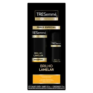 Kit TRESemmé Brilho Lamelar Shampoo 350ml + Condicionador 175ml