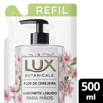 Sabonete Líquido Para Mãos Lux Flor De Cerejeira Refil 500ml