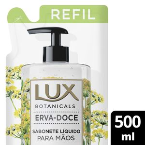 Sabonete Líquido Para Mãos Lux Erva Doce Refil 500ml