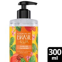 Sabonete Líquido Para Mãos Lux Botanicals Essências Do Brasil Flor Do Cajueiro 300ml