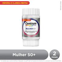 Suplemento Alimentar Centrum Mulher 50+ Select 60 Comprimidos