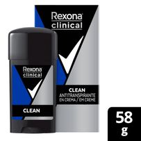 Desodorante Antitranspirante Em Creme Rexona Clinical Clean 58g