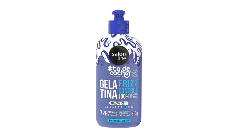 LINE CONDITIONING GÉL ポンプ式 Gelatina Salon Line #Todecacho Frizz Control 310g