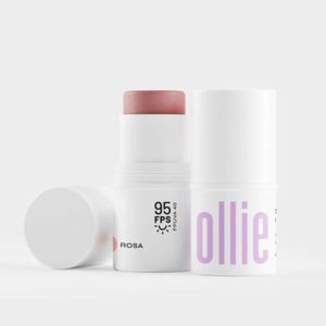 Blush Batom e Sombra Ollie FPS95 Rosa 4,5g