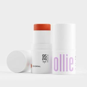 Blush Batom e Sombra Ollie FPS95 Coral 4,5g