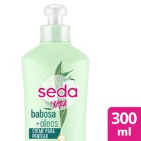 Creme para Pentear Seda By Rayza Babosa + Óleos 300ml