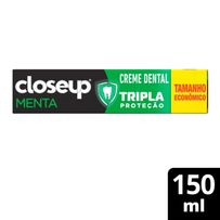 Creme Dental Closeup Triple Menta 150g