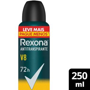Desodorante Antitranspirante Aerosol Rexona Men V8 250ML