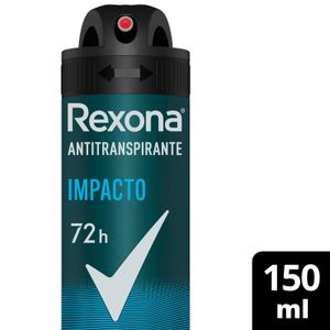 Desodorante Antitranspirante Rexona Masculino Impacto 72 Horas 150ml