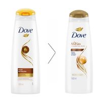 Shampoo Dove Nutrição + Fusão de Óleos Para Cabelos Secos 400ml