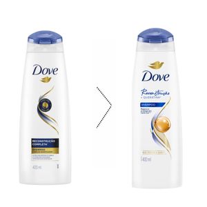 Shampoo Dove Reconstrução Completa 400ml