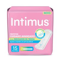 Protetor Diário Intimus Days Com Indicador De Troca 15 Unidades