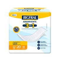 Absorvente Bigfral 3 em 1 Unissex 20 Unidades