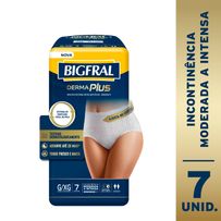 Roupa Íntima Bigfral Derma Plus G/XG 7 Unidades