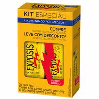 Kit Repelente Exposis Gel Infantil 100ml + Repelente Sem Perfume 52ml