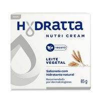 Sabonete em Barra Hydratta Nutri Cream Leite Vegetal Branco 85g