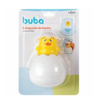 Brinquedo de Banho Chuveirinho Pintinho Buba 1 Unidade
