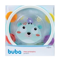 Meu Primeiro Pandeiro Buba Cores Vibrantes 1 Unidade