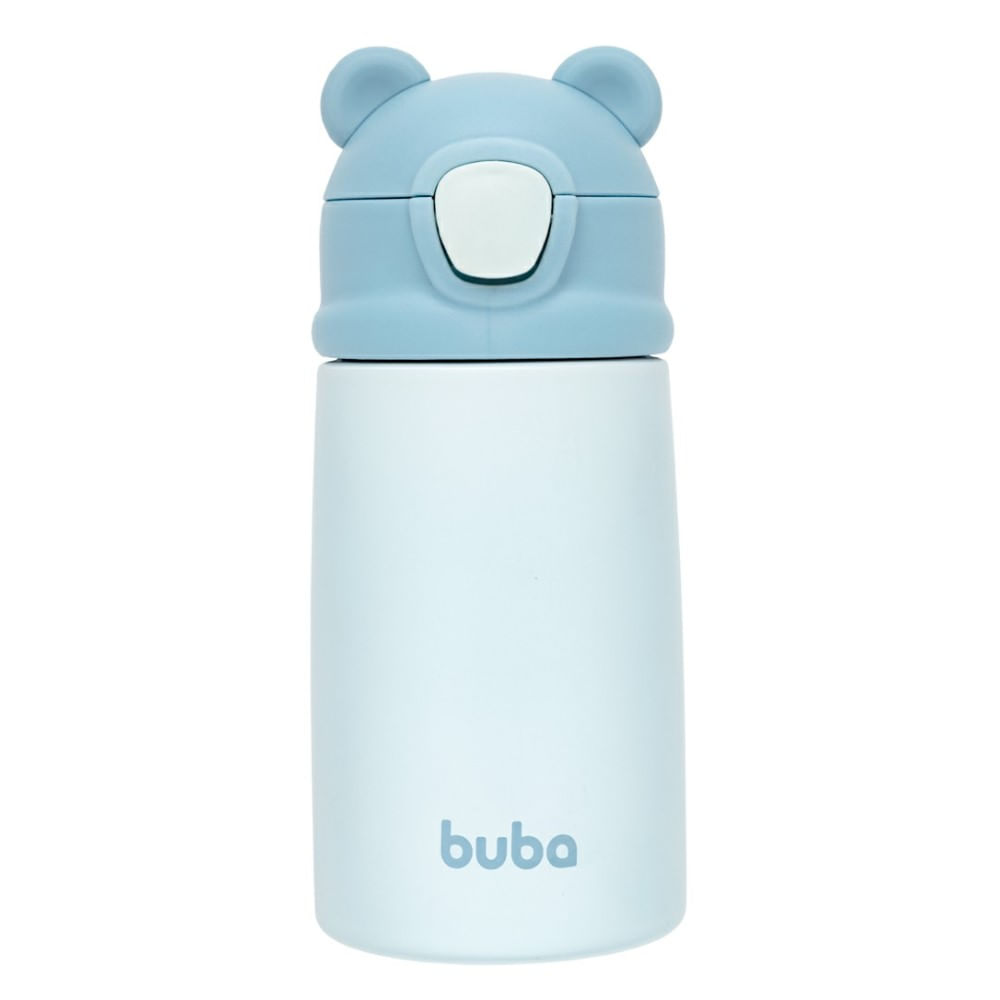 Copo Térmico Parede Dupla Buba Ursinho Azul +36 Meses 1 Unidade