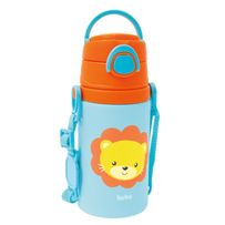 Garrafinha de Alumínio Buba Animal Fun Leão +36m 1 Unidade