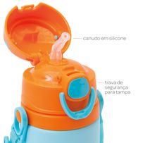 Garrafinha de Alumínio Buba Animal Fun Leão +36m 1 Unidade