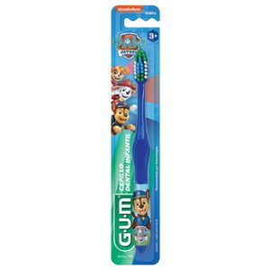 Escova Dental Gum Infantil Patrulha Canina 3+ Suave 1 Unidade