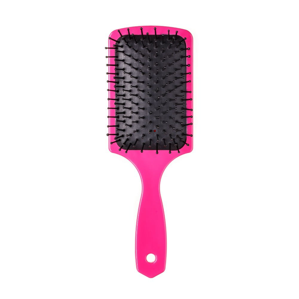 Escova de Cabelo Dunya Almofadada Raquete Quadrada REF571 1 Unidade
